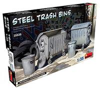 Miniart 1:35 - Steel Trash Bins