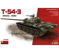 1:35 Miniart T-54-3 Soviet Medium Tank. Mod 1951 Kit MIN37015 Model