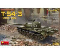 Miniart 1:35 - T-54-3 Soviet Tank Mod.1951 with Interior