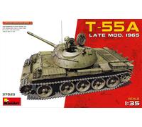 Miniart 1/35 T-55A Late Mod. 1965 Soviet Tank # 37023