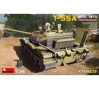 Miniart MIN37094 T-55a Plastic Model kit, Unpainted
