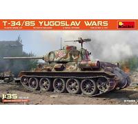 Miniart MIN37093 1:35-T34/85 Yugoslav Wars Scale Model Kit