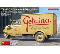 MIN38053 - Miniart 1:35 - Tempo A400 Kastenwagen 3-Wheel Box Truck