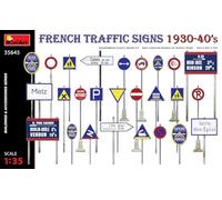 Miniart 1:35 - Traffic Signs France 1930-40's