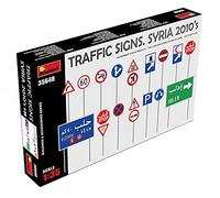 MiniArt Unassembled Plastic Model Kit MIN35648 Traffic Signs Syroa 2010's 1:35 Grey
