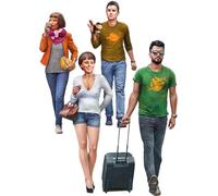 MiniArt Model Kit Urban Travellers 1:35 Scale (38095)