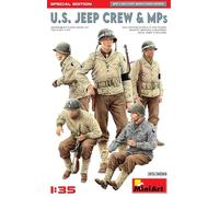 MiniArt Model Kit 1:35 – US Jeep Crew & MPs – Special Edition MA35308