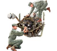 Miniart 1:35 - US Tank Repair Crew, Continental W670 Engine, Molded Color