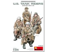 MiniArt Plastic Model Kit - US Tank Riders (Winter 1944-45) - 1:35 - MIN53045