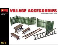 Miniart 1/35 Village Accessories # 35539 - Plastic Model Kit