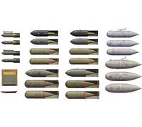 Miniart 1:48 - German Fuel Drop Tanks & Bombs