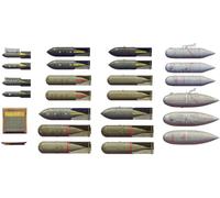 Miniart 1:48 - German Fuel Drop Tanks & Bombs