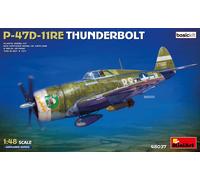 Miniart 48037 - 1/48 US P47D-11RE THUNDERBOLT Basic Kit - New