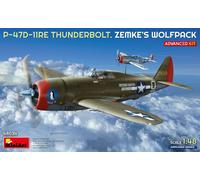Miniart 1/48 P-47D-11RE Thunderbolt, Zemke's Wolfpack AdvKit # 48034