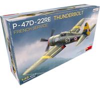 Miniart 1:48 - P-47D-22E Thunderbolt French, Basic Kit