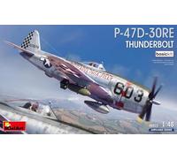 Miniart 1:48 - P-47D-30RE Thunderbolt, Basic Kit, Molded Color