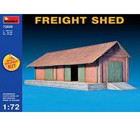Miniart 1:72 Scale Freight Shed Plastic Model Kit