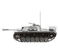Miniart 1:72 - StuG III Ausf G Feb 1943 W/Winter Tracks, Molded Color