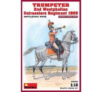 MiniArt Plastic Model Kit – Trumpeter 2nd Westphalian Cuirassiers Regiment 1813 – 1:16 scale