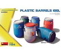 MiniArt 24004 1:24th scale Plastic Barrels 100L