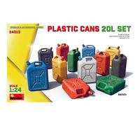 Miniart 24013 Plastic Oil/Fuel Cans 20L Set x12 1:24 Model Kit