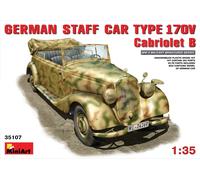 1:35 Miniart German Staff Car Typ 170v. Cabriolet B Kit MIN35107 Model