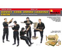 MINIART 35131 1:35 Soviet Tank Ammo-Loading Crew Set. Special Edition - 5 figure