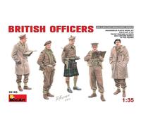 MiniArt 1:35 Scale British Officers Plastic Model Kit, 13 x 6 x 51 millimetres
