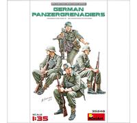 Miniart 35248 German Panzergrenadiers WWII Figures 1:35 Plastic Model Kit