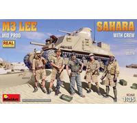 MINIART 35274 1/35 M3 Lee Mid Production Sahara with Crew Kit