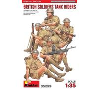 MINIART 35299 1/35 British Soldiers Tank Riders Special Edition Model Kit