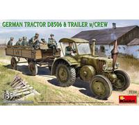 Miniart 1:35 - German Tractor D8506 with Trailer & Crew