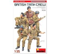 Miniart 35332 British Tank Crew (Special Edition) 1:35 Plastic Model Kit
