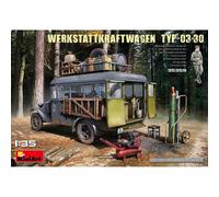 MiniArt Unassembled Plastic Model Kit Workshop Vehicle Type-03-30 1:35 MIN35359