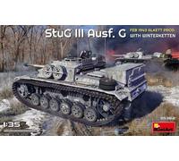 MiniArt 35362 1:35th StuG III Ausf. G Feb 1943 Alkett Prod. with Winterketten