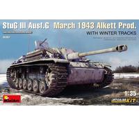 MINIART 35367 1/35 StuG III Ausf. G March 1943 Alkett with Winter Tracks