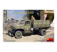 Miniart 1:35-1.5t 4x4 G7107 Cargo Truck w/Wooden Body