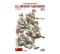 Miniart 1:35 - US Infantry Tank Riders Set 1