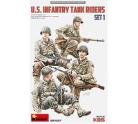 Miniart 35407 1:35 WW2 US Army Infantry Tank Riders Set 1