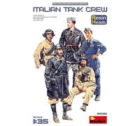 Miniart 1:35 - Italian Tank Crew with Resin Heads