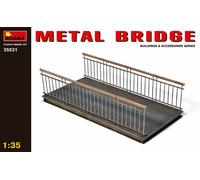 Miniart 1:35 Scale Metal Bridge Plastic Model Kit, Small