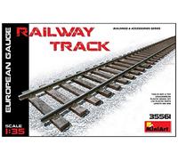Miniart 35561 - Model Making Accessories Railway Track European Gauge