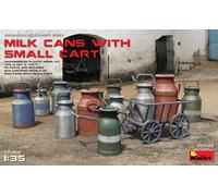 MINIART 35580 1:35 Milk Cans with Small Cart