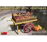 Miniart 1:35 - Market Cart With Vegetables