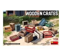 Miniart 35651 Wooden Crates x16 1:35 Diorama Model Kit
