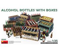 Miniart 1:35 - Alcohol Bottles w/Boxes