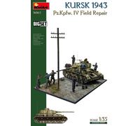 Miniart 36062 Kursk 1943 Pz.Kpfw.IV Field Repair Big Set 1:35 PLASTIC MODEL KIT