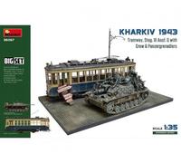 Miniart 1:35 - Kharkiv 1943 - Tram & Stug III Ausf.G Big Set