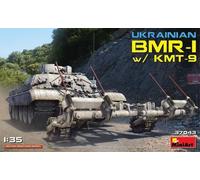Miniart 37043 1:35th scale BMR-1 with KMT-9 mine roller Ukrainian