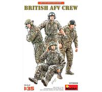 Miniart 37059 British AFV Crew 1:35 Plastic Model Kit